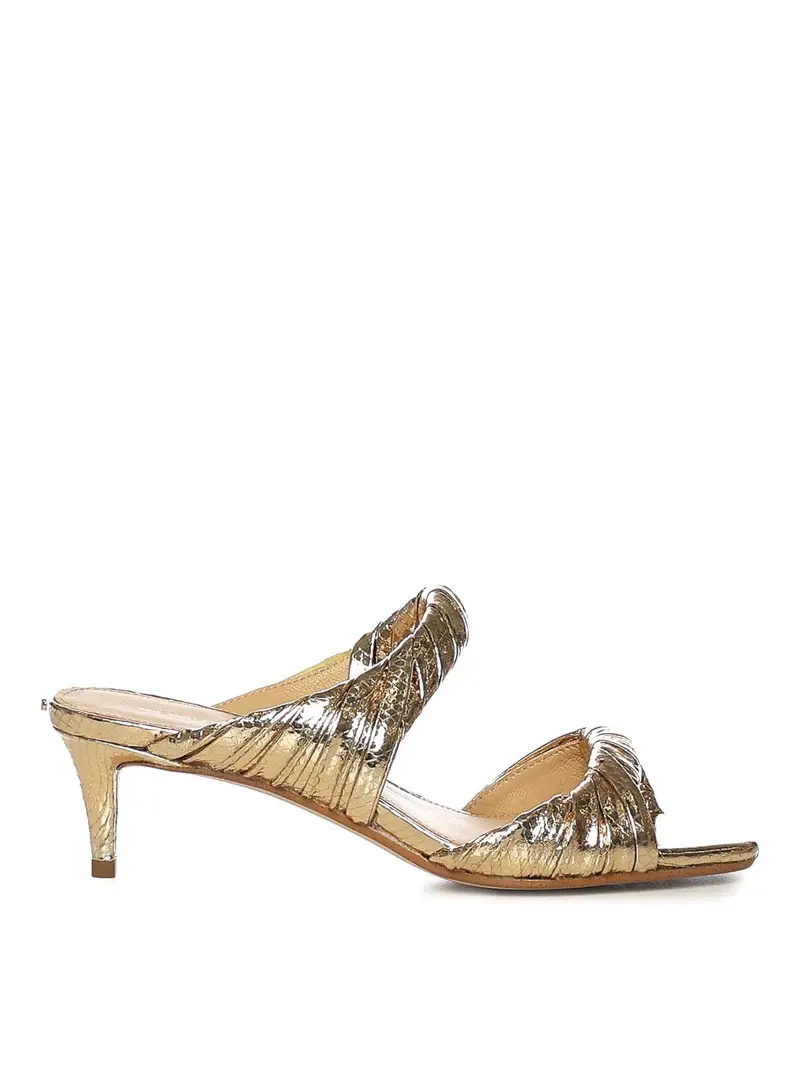Kiana Leather Mule Oro