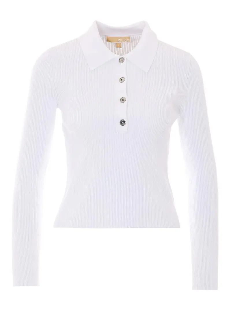 Maglia a maniche lunghe Bianco