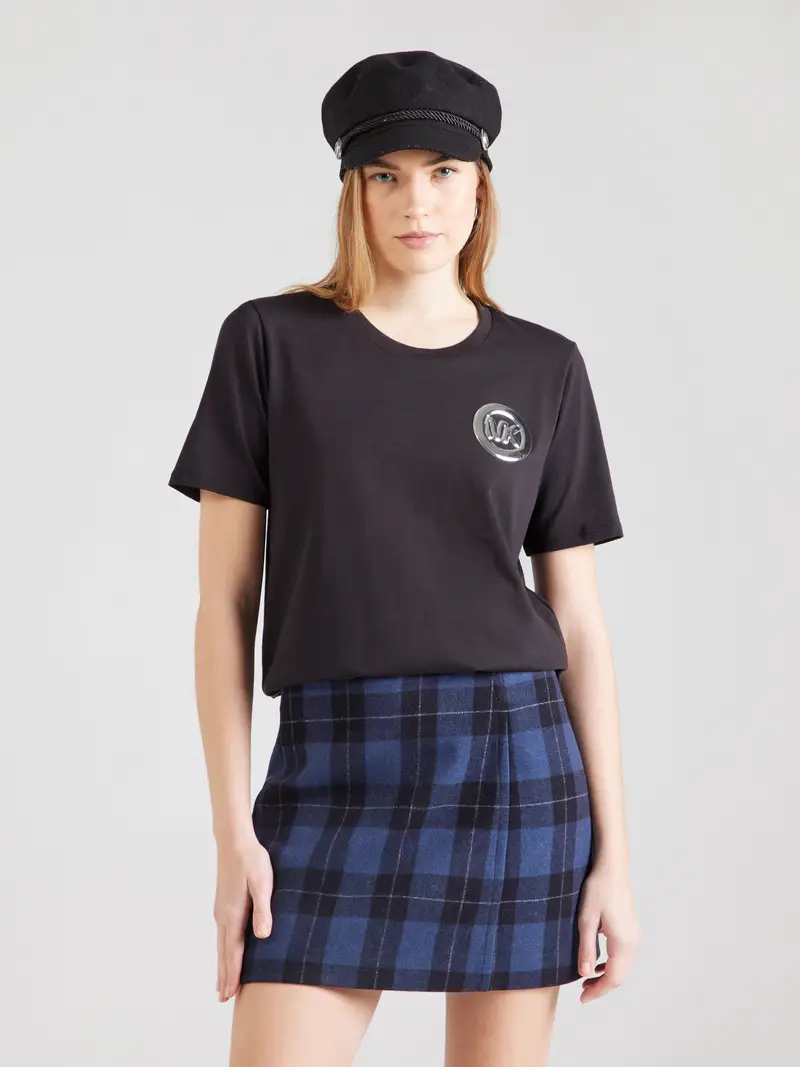 Maglietta 'CHARM CLASSIC' nero / argento miniatura 2