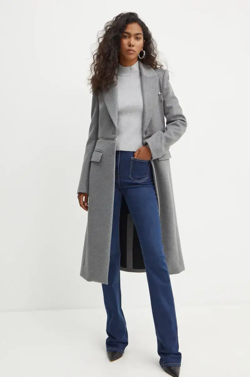 maglione donna colore grigio MF461267BX miniatura 2