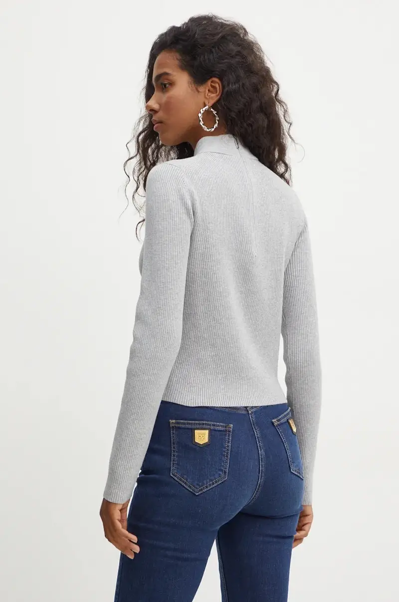maglione donna colore grigio MF461267BX miniatura 3