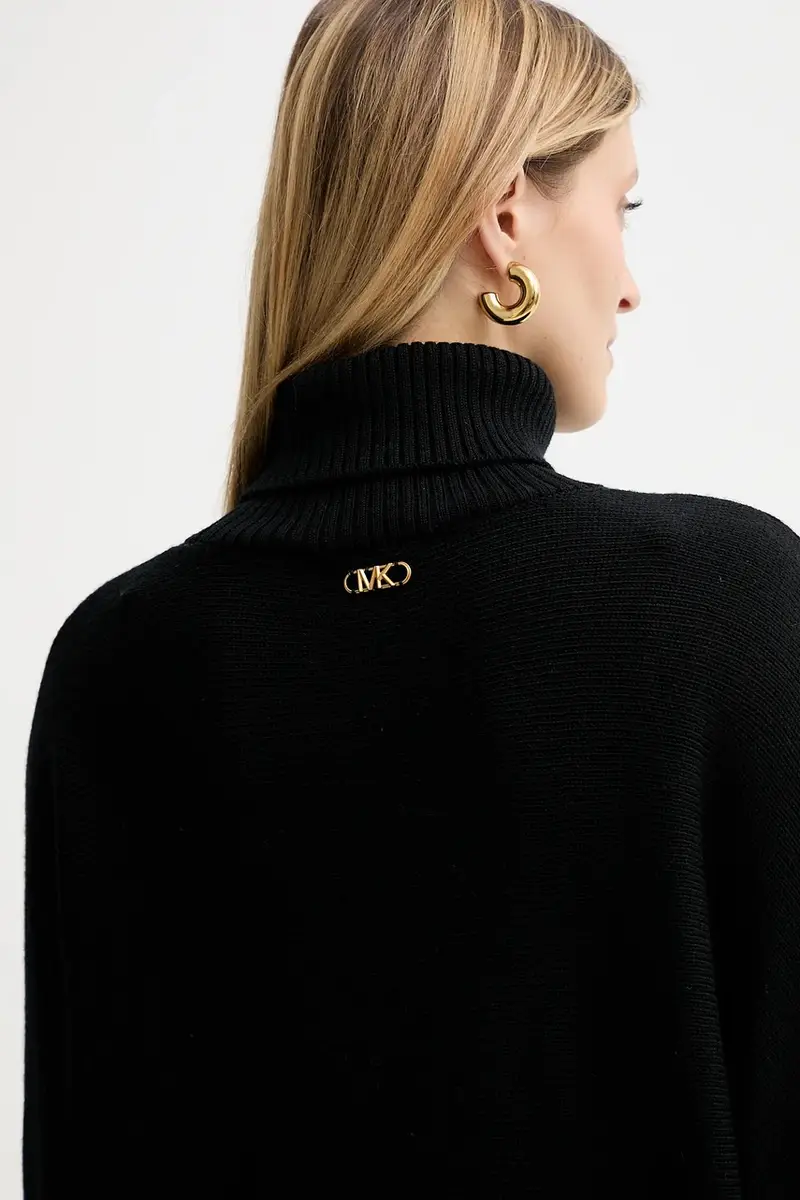 maglione in lana donna colore nero MT5617UF2G miniatura 5