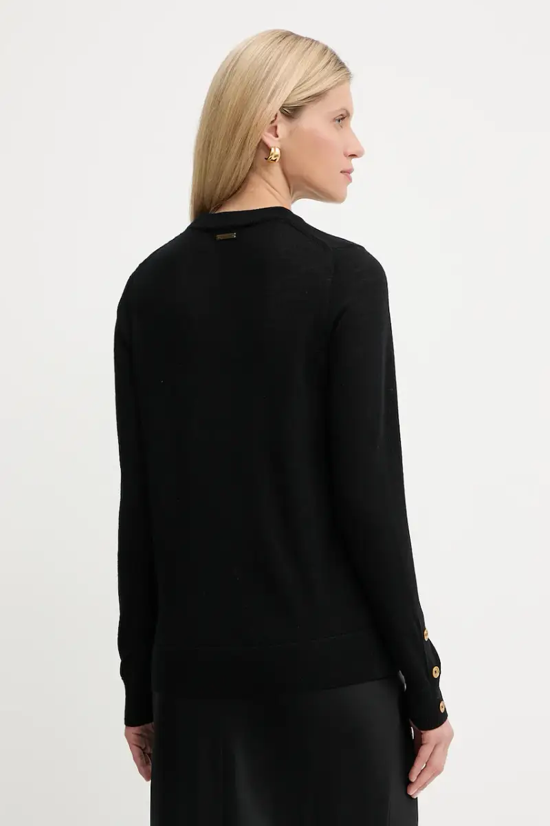 maglione in lana donna colore nero MT5619D4VR miniatura 3