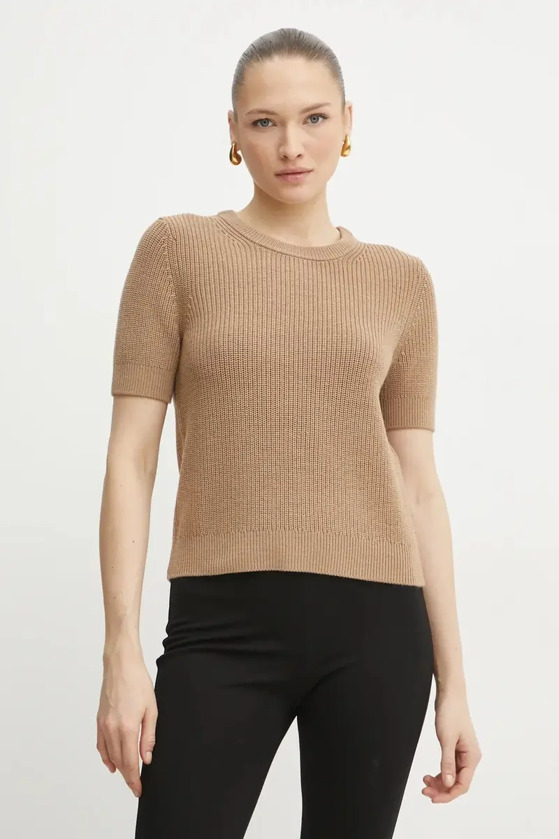 maglione in lana donna colore verde MF4612JF2G miniatura 4