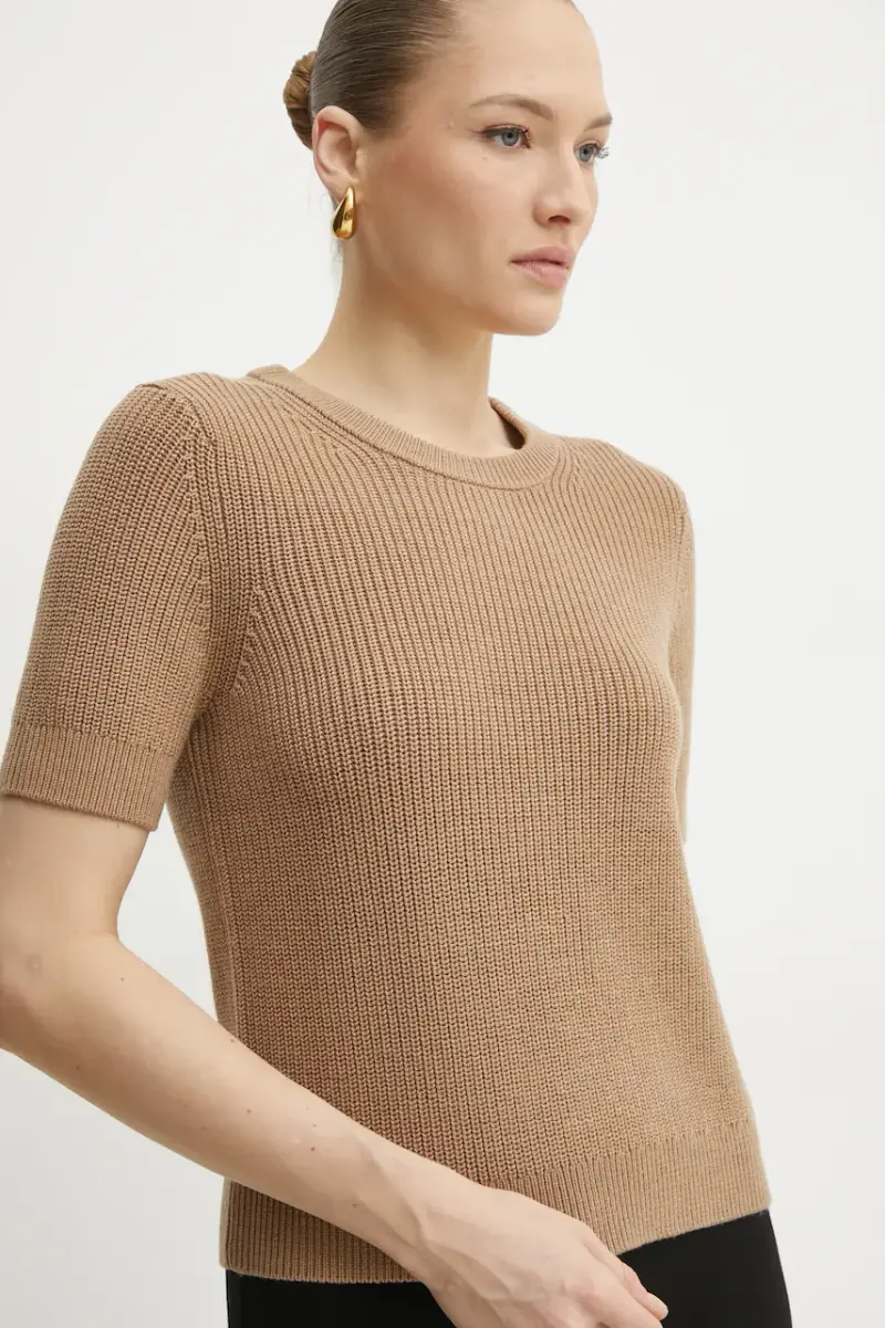 maglione in lana donna colore verde MF4612JF2G