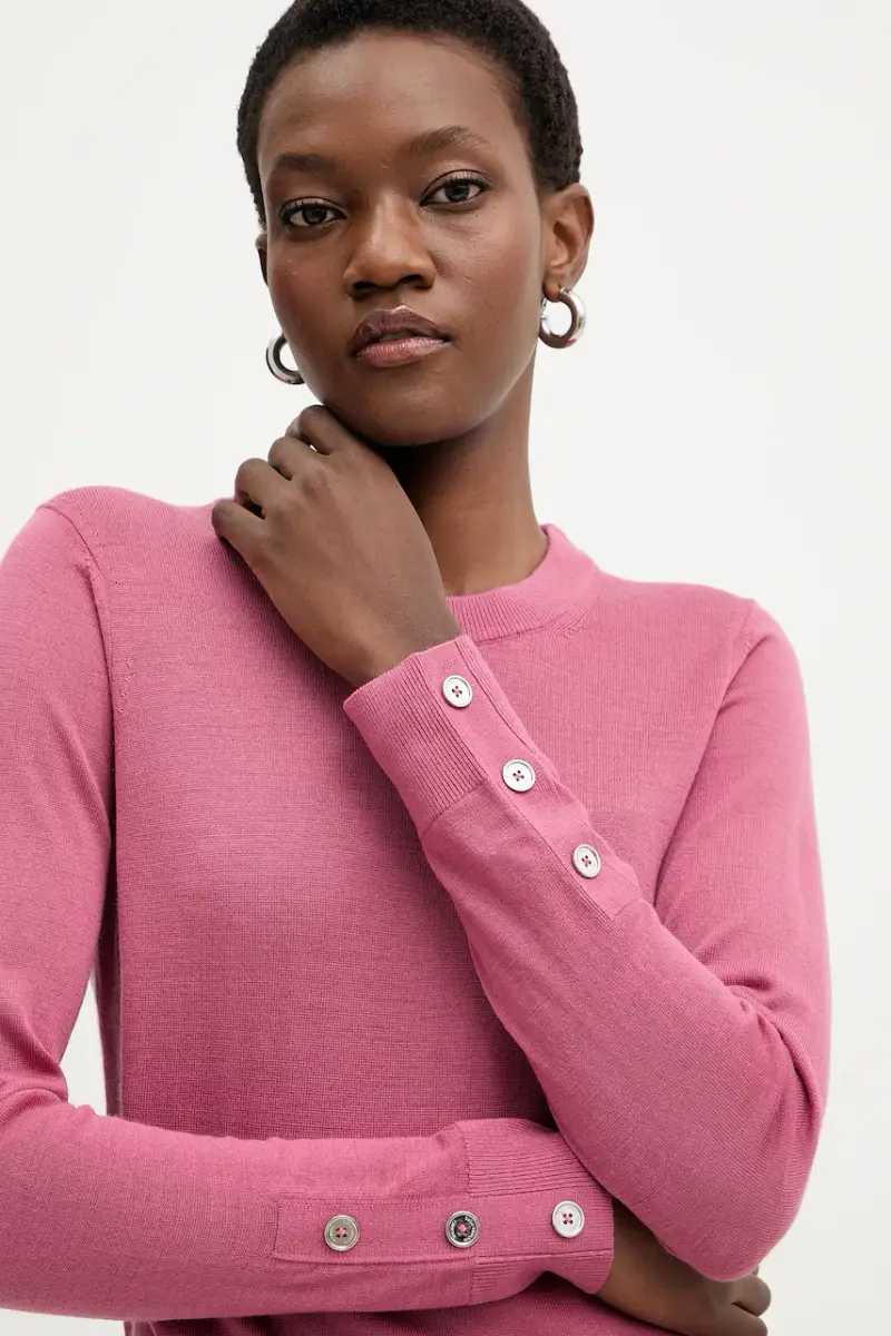 maglione in lana Rosa miniatura 4