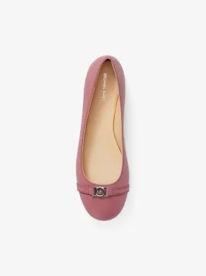 MK Ballerina Mandy in pelle - Rosa - Michael Kors miniatura 2