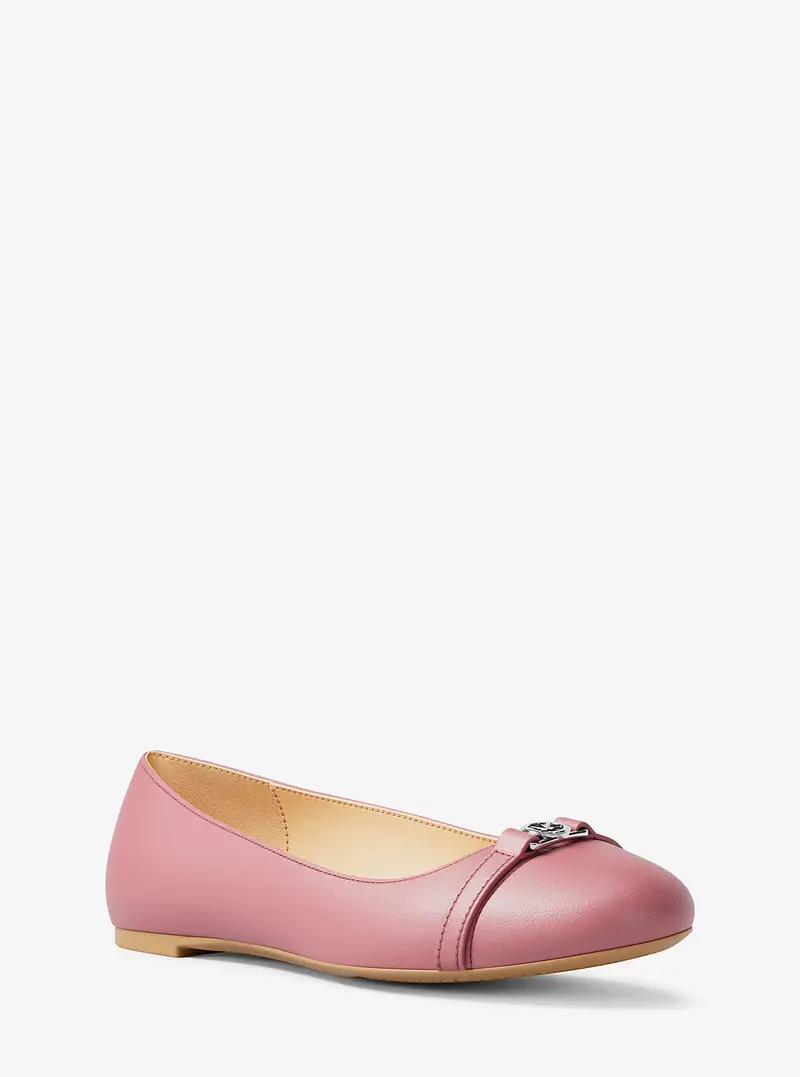 MK Ballerina Mandy in pelle - Rosa - Michael Kors