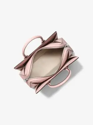 MK Borsa a mano Laila media con logo - Rosa - Michael Kors miniatura 2