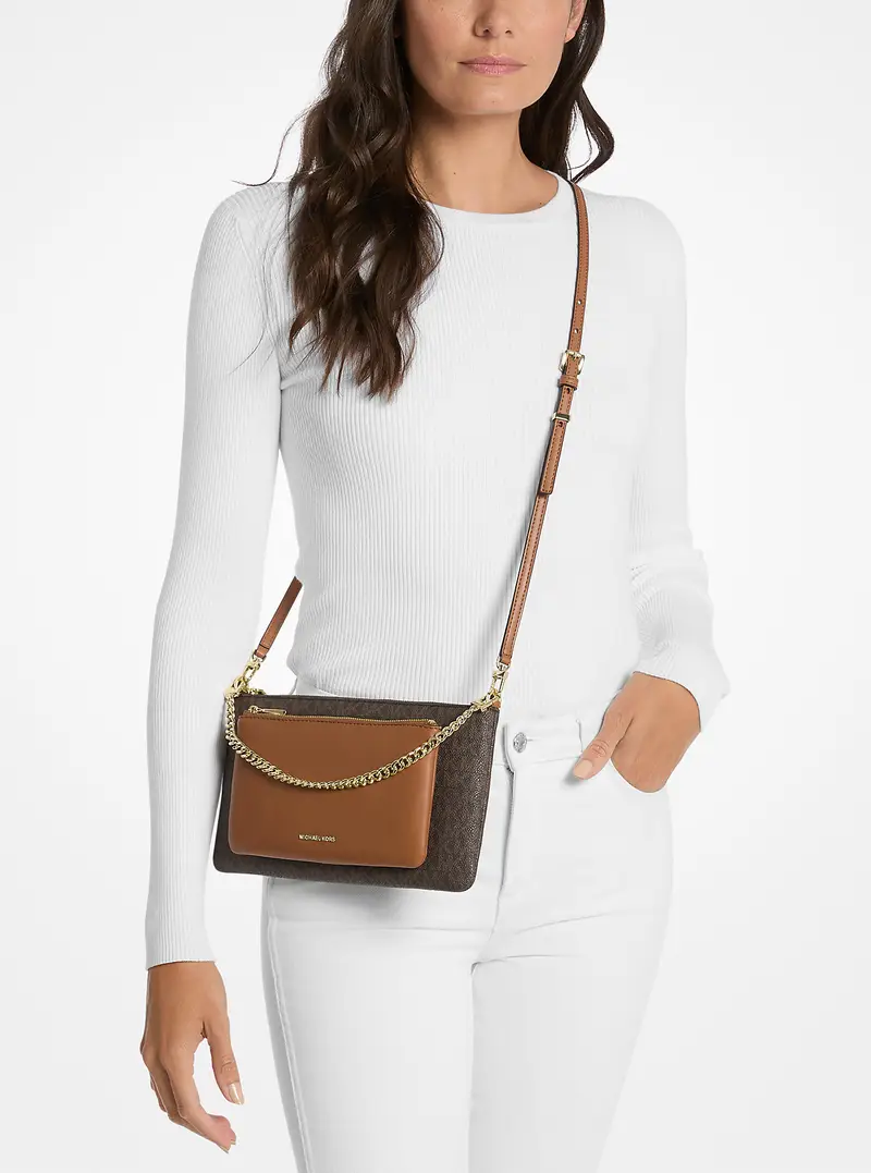 MICHAEL Michael Kors Borsa a tracolla Marrone 2455539 miniatura 3