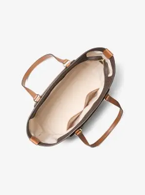 MK Borsa tote Jet Set Travel media con logo - Marrone - Michael Kors miniatura 2