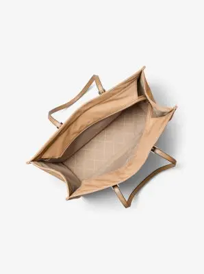 MK Borsa tote Zadie grande in nylon - Marrone - Michael Kors miniatura 2