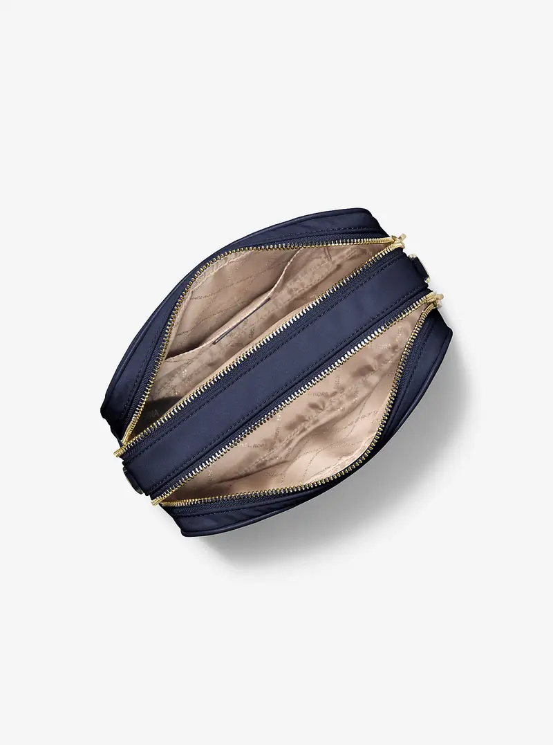 MK Camera bag a tracolla Bryant media in nylon - Blu - Michael Kors miniatura 2