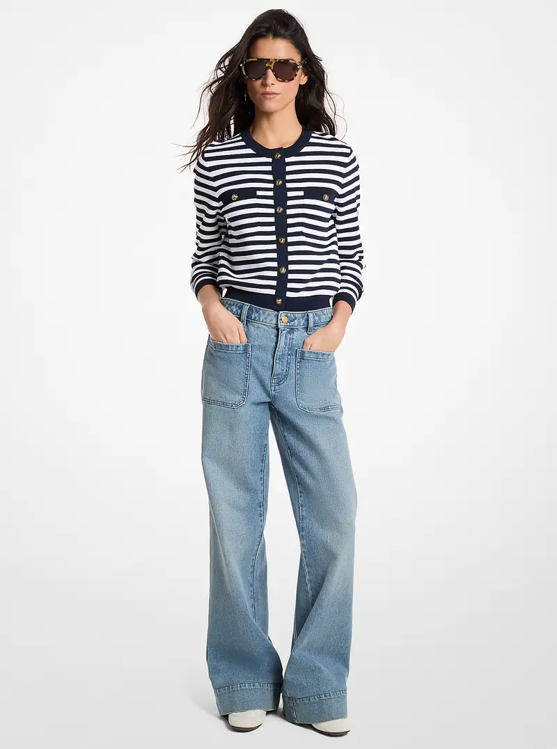 MICHAEL Michael Kors Cardigan Blu 4220031 miniatura 2