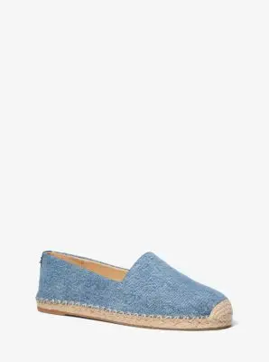 MK Espadrilla Kenzie in denim - Bianco - Michael Kors miniatura 2