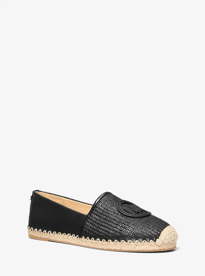 MK Espadrilla Kenzie in materiale misto - Nero - Michael Kors