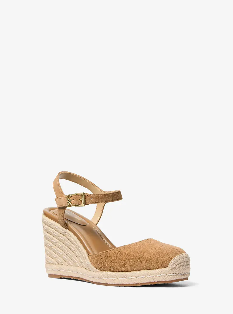 Michael Michael Kors Sneakers Kenzie in pelle scamosciata naturale miniatura 3