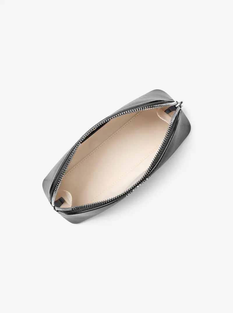 MK Kit da viaggio Jet Set medio in pelle - Nero - Michael Kors miniatura 2