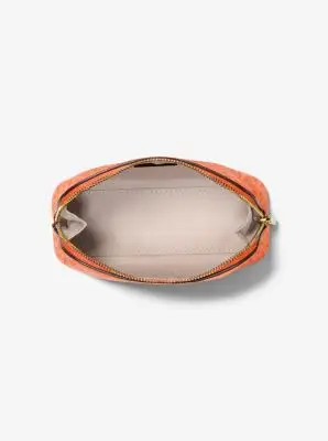 MK Kit da viaggio Jet Set piccolo con logo - Arancio - Michael Kors miniatura 2