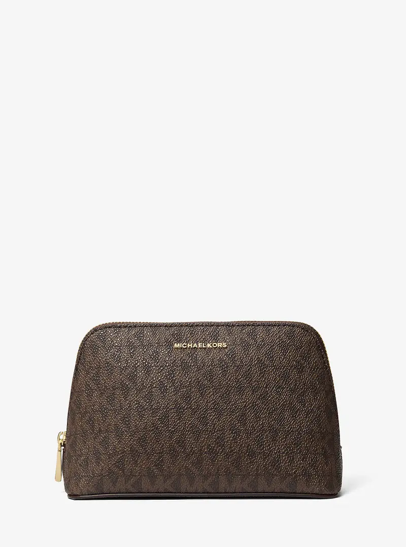 MK Kit da viaggio Jet Set piccolo con logo - Marrone - Michael Kors