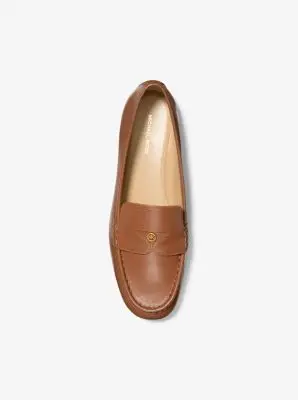 MK Loafer Jennings in pelle - Marrone - Michael Kors miniatura 2