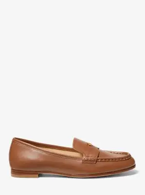 MK Loafer Jennings in pelle - Marrone - Michael Kors miniatura 3