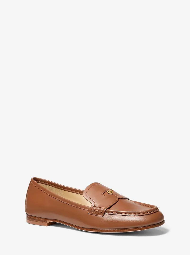 MK Loafer Jennings in pelle - Marrone - Michael Kors