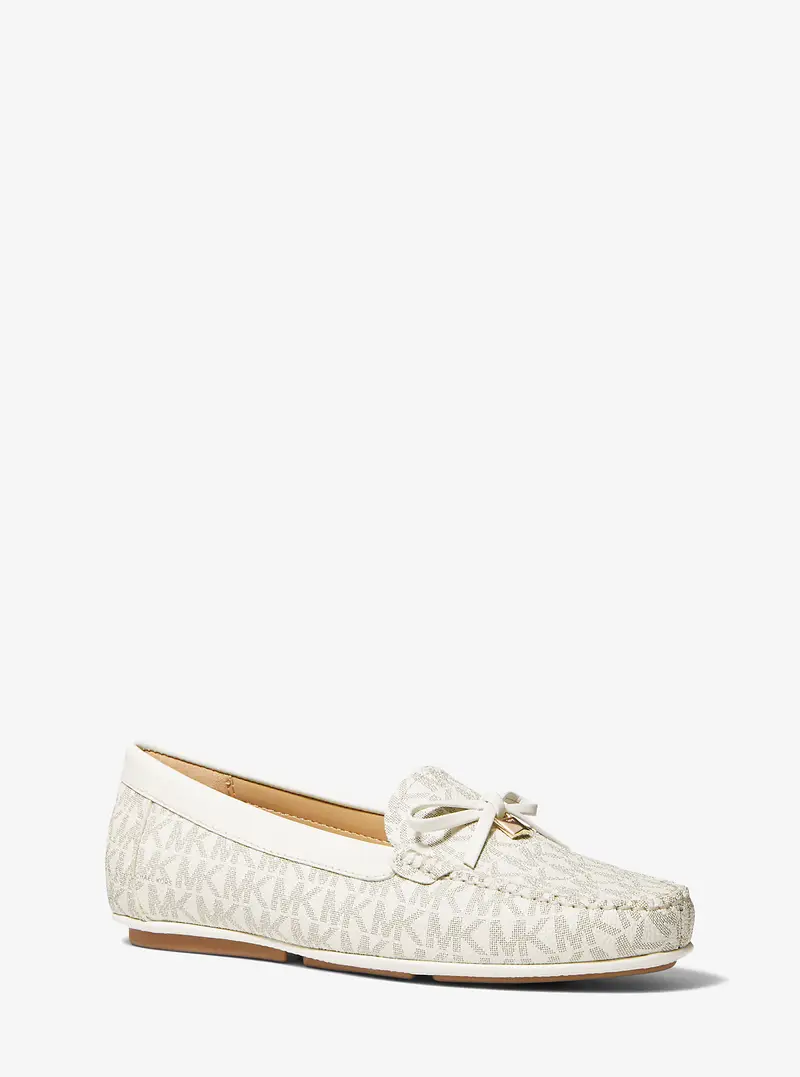 MK Loafer Juliette con logo - Naturale - Michael Kors