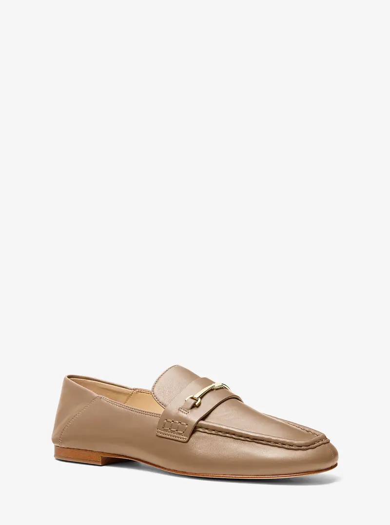 MK Loafer Lena in pelle - Naturale - Michael Kors