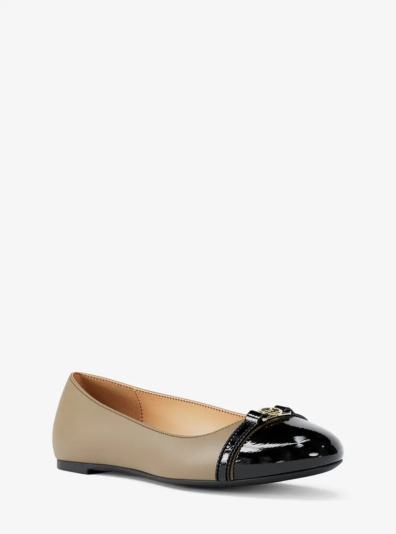 MK Mocassino Mandy in pelle - Naturale - Michael Kors