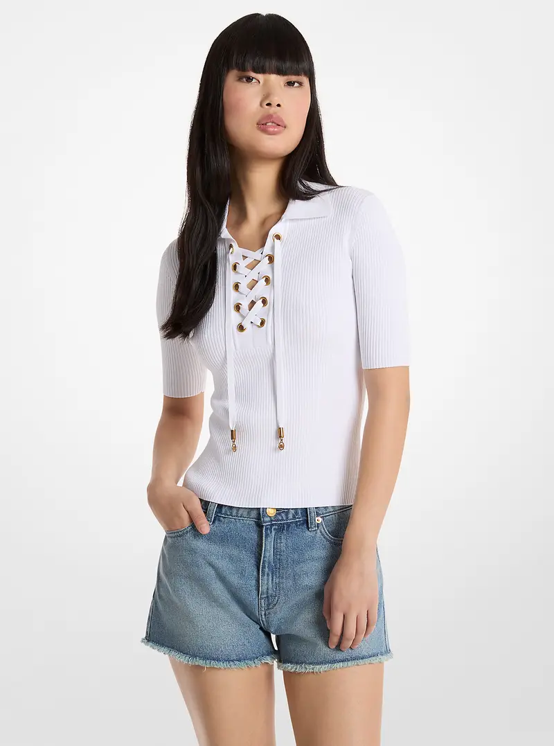 MICHAEL Michael Kors Polo Bianco 4198844