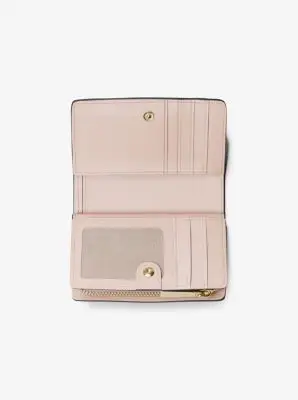 MK Portafoglio Bryant medio con stampa logo - Rosa - Michael Kors miniatura 2