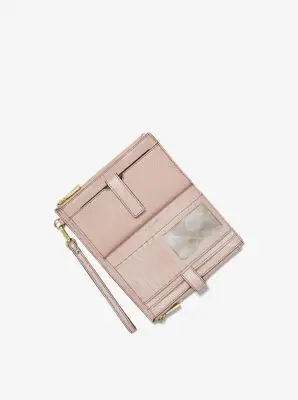 MK Portafoglio per smartphone Adele in pelle martellata - Rosa - Michael Kors miniatura 2