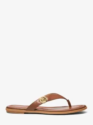 MK Sandalo Erin in pelle - Marrone - Michael Kors miniatura 2