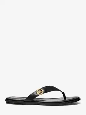 MK Sandalo Erin in pelle - Nero - Michael Kors miniatura 2