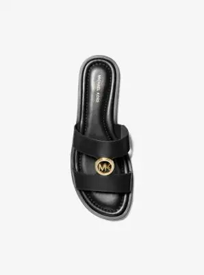 MK Sandalo Erin in pelle - Nero - Michael Kors miniatura 2