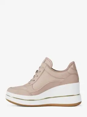 MK Sneaker Emmy in pelle - Rosa - Michael Kors miniatura 2