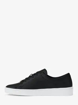 MK Sneaker Keaton in pelle - Nero - Michael Kors miniatura 3