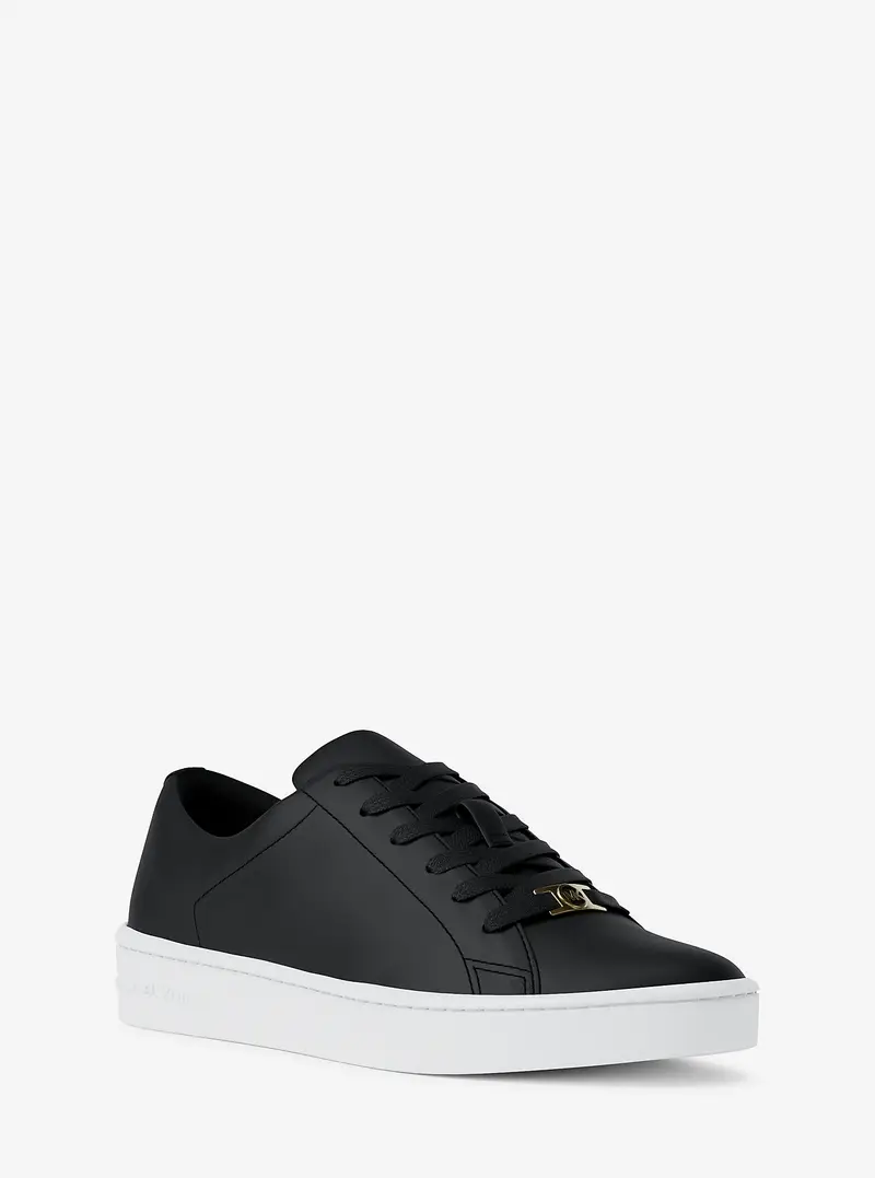 MK Sneaker Keaton in pelle - Nero - Michael Kors