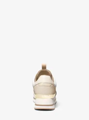 MK Sneaker Raina in materiale misto - Marrone - Michael Kors miniatura 2