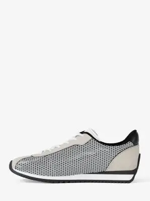 MK Sneaker Rhodes in materiale misto - Bianco - Michael Kors miniatura 2