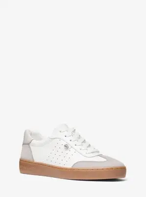 MK Sneaker Scotty in pelle - Grigio - Michael Kors miniatura 2