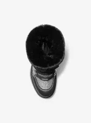 MK Stivale Shiloh in materiale misto con decorazioni - Nero - Michael Kors miniatura 2