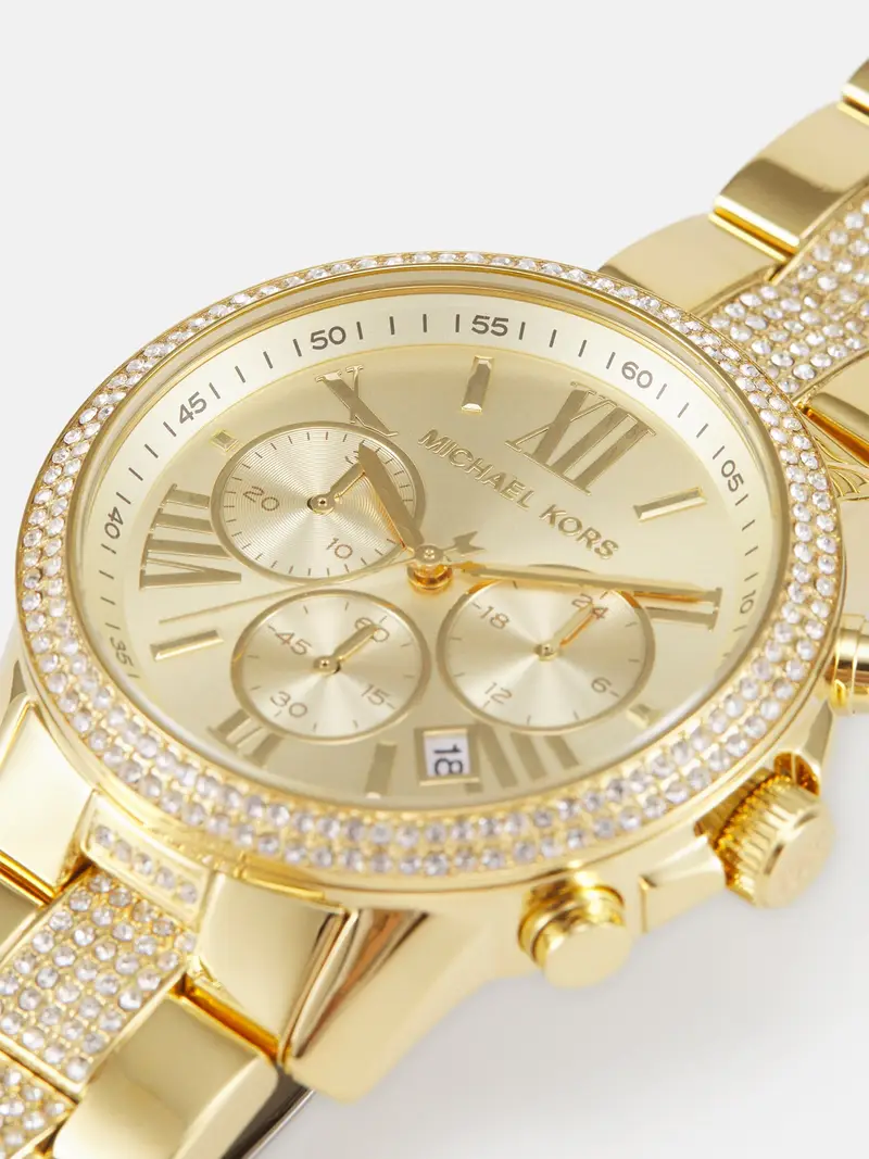 Orologio analogico BRYNN oro / trasparente miniatura 3