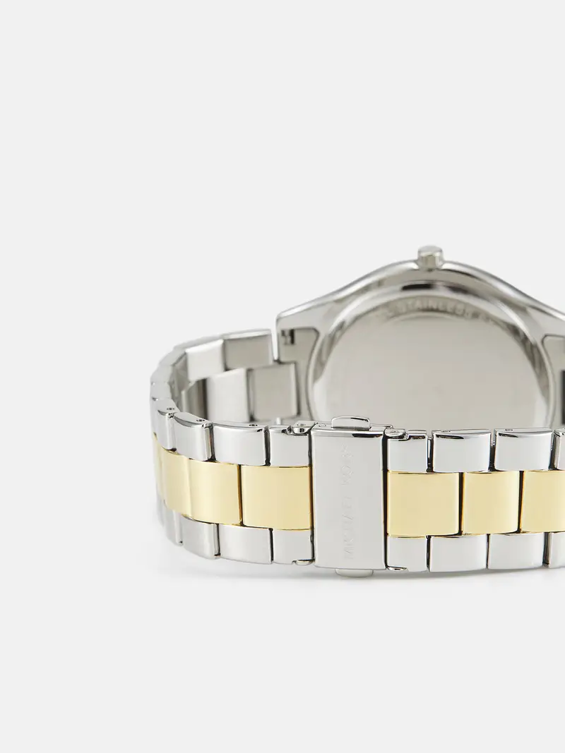 Orologio analogico SLIM RUNWAY oro / argento / trasparente miniatura 2