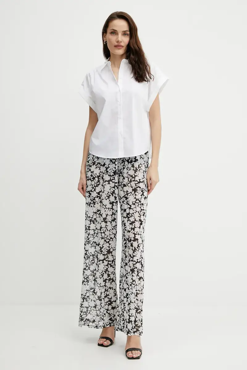 pantaloni colore nero MM55128 miniatura 2