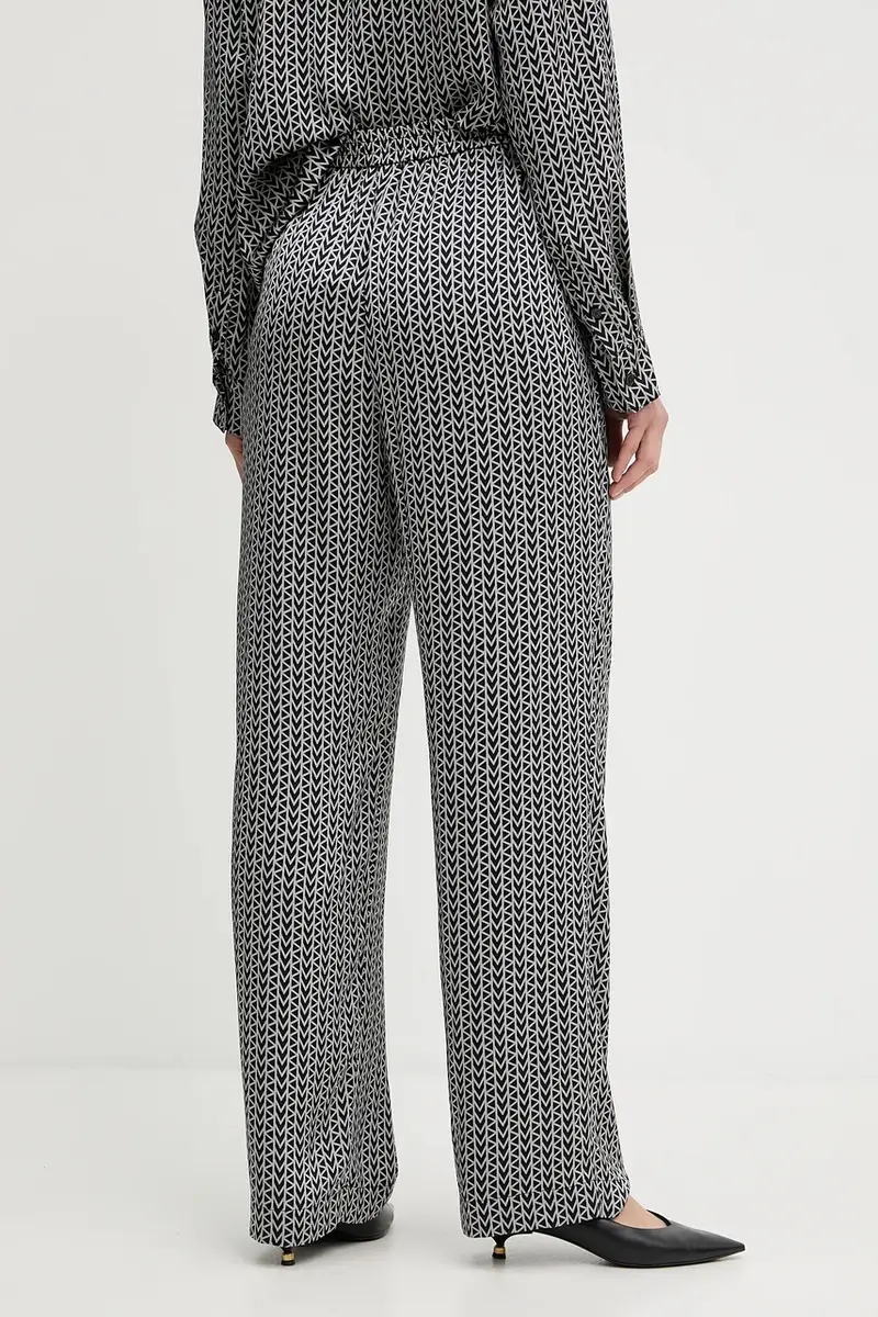 pantaloni donna colore grigio MT53H0DJLW miniatura 3