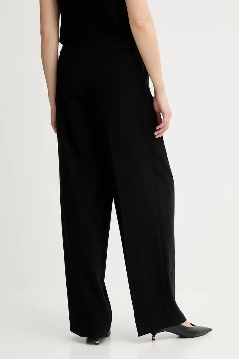 pantaloni donna colore nero MR530RCENX miniatura 3