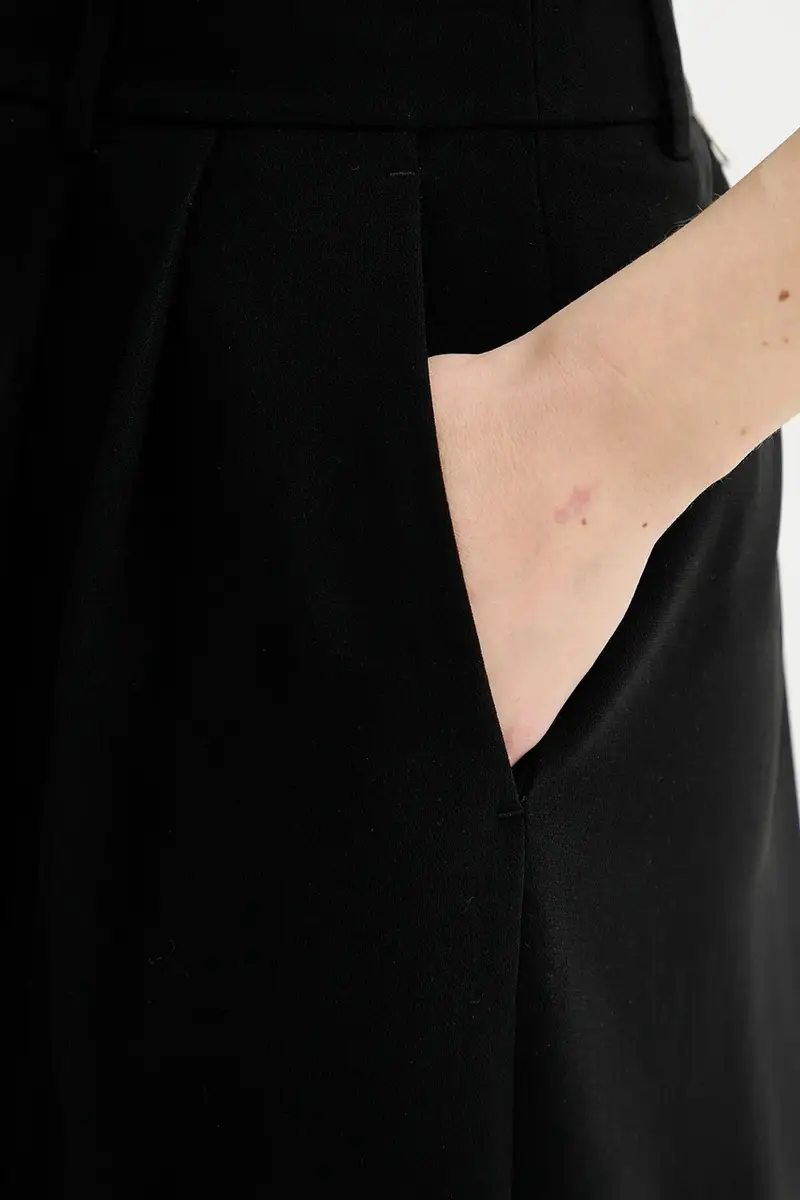 pantaloni donna colore nero MR530RCENX miniatura 4