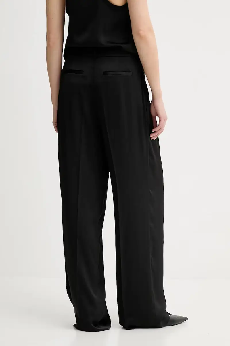 pantaloni donna colore nero MT530VRAYJ miniatura 3